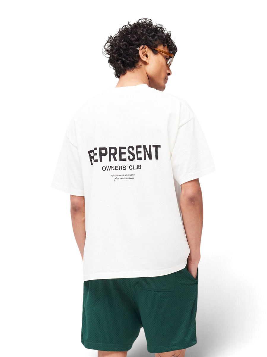 Represent Owners Club T-Shirt Flat White