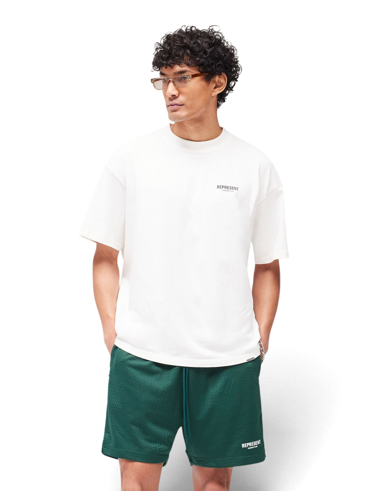 Represent Owners Club T-Shirt Flat White