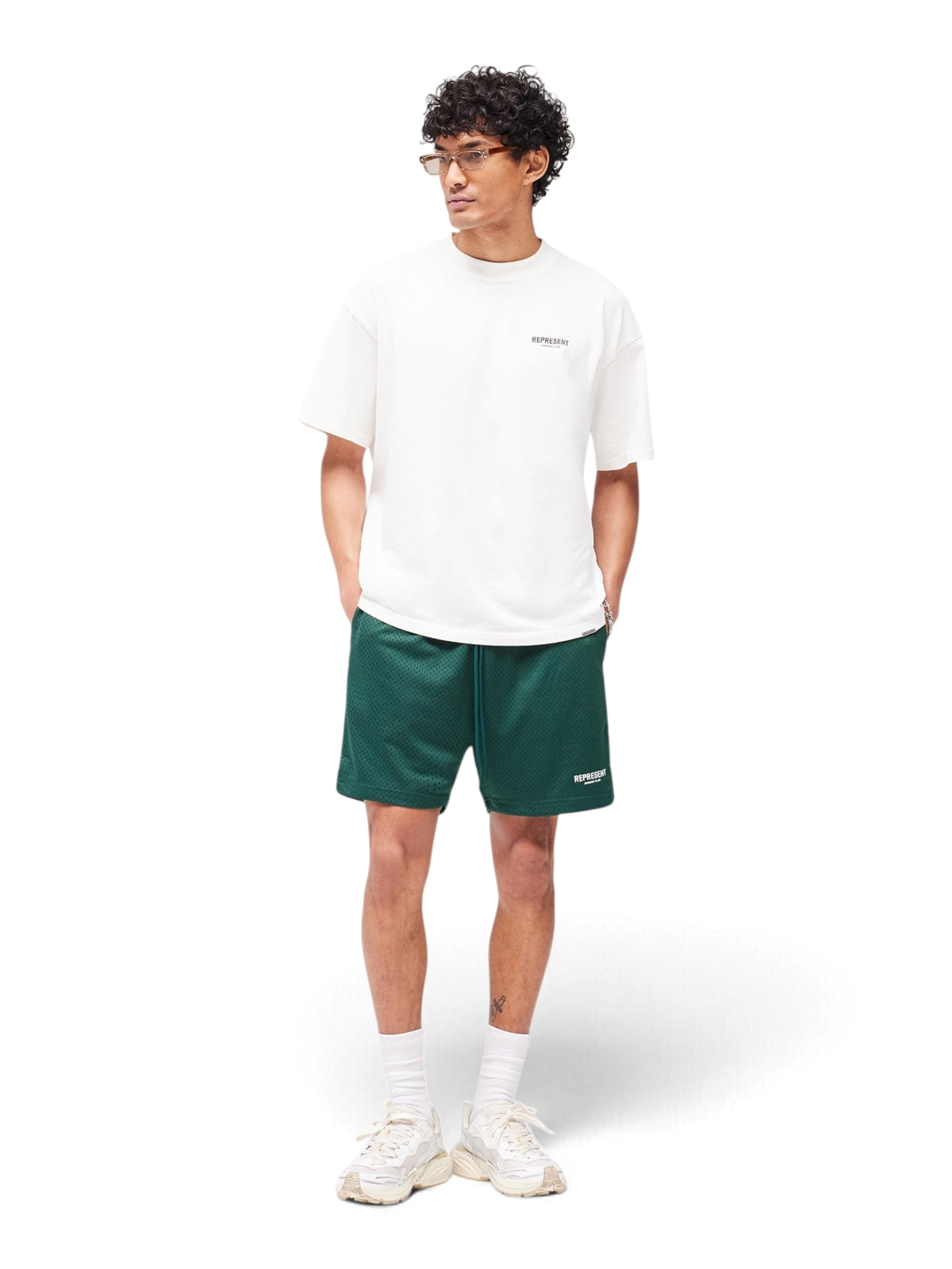 Represent Owners Club T-Shirt Flat White
