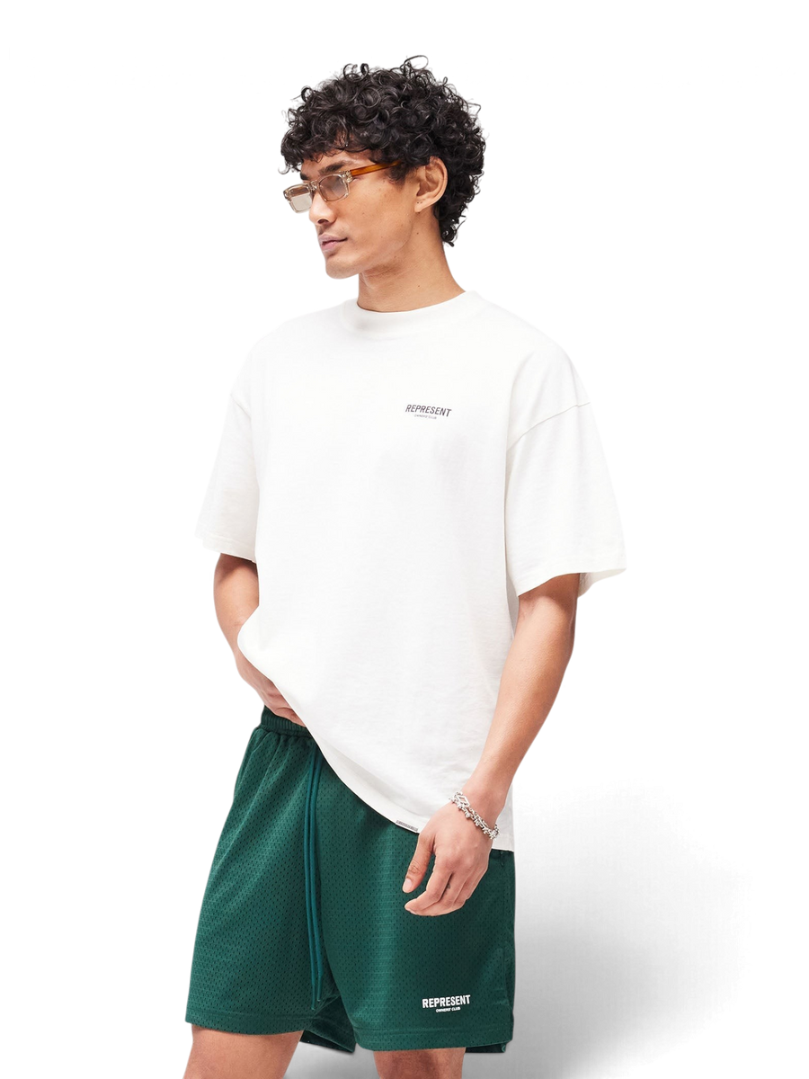 Represent Owners Club T-Shirt Flat White