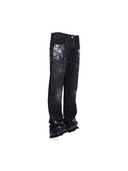 Reputation Studios Flare Painters Denim Black one-kickz