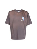 Rhude 02 Off Road Print Cotton T-Shirt Grey one-kickz