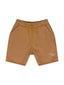 Rhude Terry Cloth Thick Camel Embroiderd Logo Short