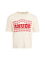 Rhude Flocked Burnout T-Shirt White