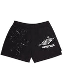 SP5DER PRO TRACK SHORTS BLACK one-kickz