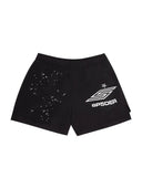 SP5DER PRO TRACK SHORTS BLACK one-kickz