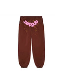 Sp5der Classic Sweatpant Brown one-kickz