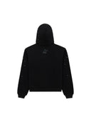 Sp5der Rhinestone Punk v2 Hoodie Black one-kickz