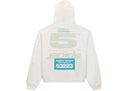 Sp5der T&F Zip Up Hoodie White