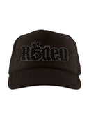 Sp5der Travis Scott Brown Logo Trucker Hat one-kickz