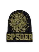 Sp5der Web Beanie Onyx/Yellow one-kickz