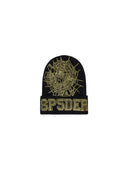 Sp5der Web Beanie Onyx/Yellow one-kickz