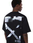 Stencil Arrow Skate Logo T-Shirt BLACK - CLOUDY