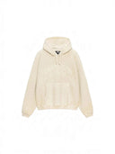 Stussy Embroidered Relaxed Hoodie Sand one-kickz