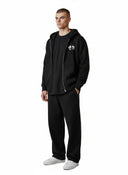 Stussy New-York Print Zip Hoodie Black one-kickz
