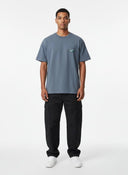 Stussy Worldwide Diamond Pigment Dyed Tee Navy one-kickz