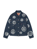 Stussy x Denim Tears Type 2 Jacket Raw Denim one-kickz