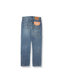 Stussy x Levi's Embossed 501 Jeans Stussy Rugged-Blue one-kickz