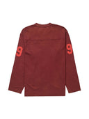 Supreme 99 L/S Football Top Maroon one-kickz