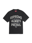 Supreme Always Prevail S/S Top Black one-kickz