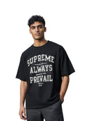 Supreme Always Prevail S/S Top Black one-kickz
