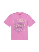 Supreme Always Prevail S/S Top Pink one-kickz