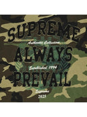 Supreme Always Prevail S/S Top Woodland Camo one-kickz