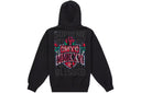 Supreme Blessed Applique Zip Up Hooded Sweatshirt Black one-kickz