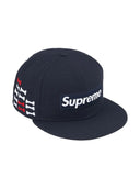 Supreme Bones Box Logo New Era 59Fifty Fitted Hat Navy one-kickz