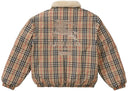 Supreme Burberry Shearling Collar Down Puffer Jacket Beige one-kickz
