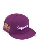 Supreme Championship Box Logo New Era 59Fifty Hat Purple one-kickz