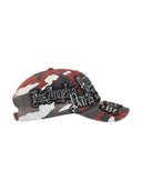 Supreme City Patches 6-Panel Hat Red Camo one-kickz