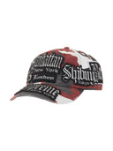 Supreme City Patches 6-Panel Hat Red Camo one-kickz