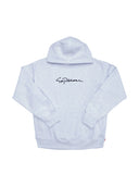Supreme Classic Script Hooded Sweatshirt Ash Grey one-kickz