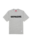 Supreme Collegiate Appliqué S/S Top Grey one-kickz