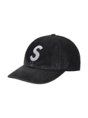 Supreme Cordura Denim S Logo 6-Panel Black one-kickz