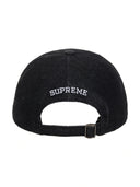 Supreme Cordura Denim S Logo 6-Panel Black one-kickz
