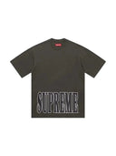 Supreme Cracked Stretch S/S Top Washed Black one-kickz