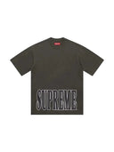Supreme Cracked Stretch S/S Top Washed Black one-kickz