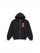 Supreme Devil S Logo Zip Up Hooded Sweatshirt Black one-kickz
