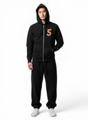 Supreme Devil S Logo Zip Up Hooded Sweatshirt Black one-kickz