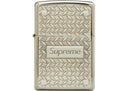 Supreme Diamond Plate Zippo Metal one-kickz