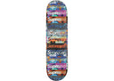 Supreme Distorted Logo Skateboard Deck Black
