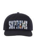 Supreme Embroidered Money Logo 6-Panel Hat Navy one-kickz
