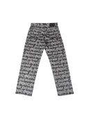 Supreme Fat Tip Jacquard Regular Jean Black one-kickz