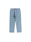 Supreme Fat Tip Jacquard Regular Jean Blue one-kickz