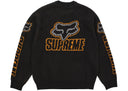 Supreme Fox Racing Sweater Black one-kickz