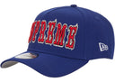 Supreme Gothic Outline Adjustable New Era 59Fifty Fitted Cap Royal one-kickz