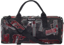 Supreme Guns Embroidered Leather Duffle Bag Black