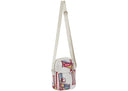 Supreme Guns Embroidered Leather Shoulder Bag White one-kickz